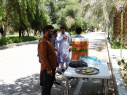 برپایی ایستگاه صلواتی در دانشگاه ولایت به مناسبت میلاد امام رضا (ع)