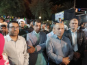 حضور حماسی دانشگاهیان دانشگاه ولایت در اجتماع شبانه مردم شهرستان ایرانشهر در پارک شهدای این شهر