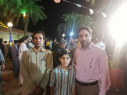 حضور حماسی دانشگاهیان دانشگاه ولایت در اجتماع شبانه مردم شهرستان ایرانشهر در پارک شهدای این شهر