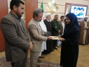 مراسم تکریم و معارفه بسیج دانشجویی
