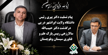 پیام تسلیت رئیس دانشگاه ولایت در پی درگذشت دکتر حبیب‌الله سالارزهی