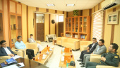 دیدار فرمانده انتظامی شهرستان ایرانشهر با رئیس دانشگاه ولایت