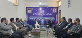 دیدار رئیس دانشگاه ولایت با امام جمعه شهرستان