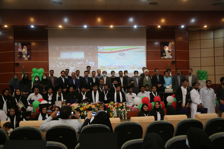 برگزاری جشن دانش آموختگی دانشجویان ورودی سال ۹۷ در دانشگاه ولایت