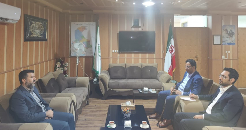 دیدار رئیس دانشگاه ولایت با مدیرکل دیوان محاسبات سیستان و بلوچستان