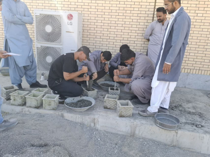 برگزاری پنجمین دوره مسابقات و کارگاه بتن در دانشگاه ولایت