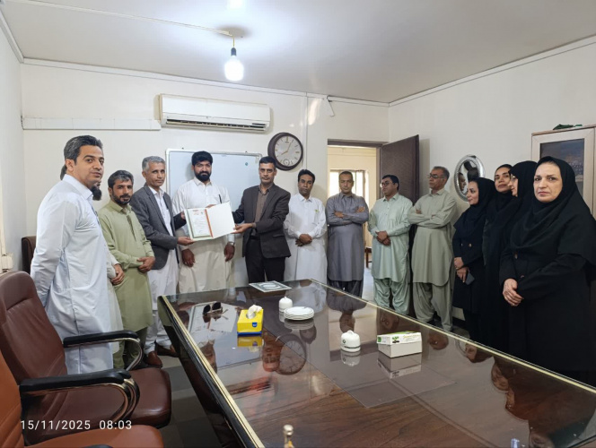 تجلیل معاون دانشجویی دانشگاه ولایت از مدیر و کارشناسان تربیت بدنی در یک نشست صمیمانه