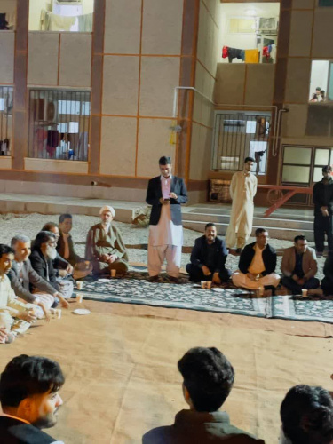 برگزاری دورهمی صمیمانه در خوابگاه دانشجویی پسرانه