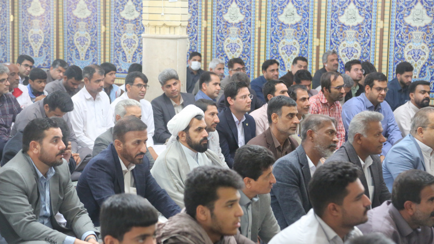 حضور جمعی از دانشگاهیان دانشگاه ولایت در مراسم محوری گرامیداشت حماسه ۹ دی