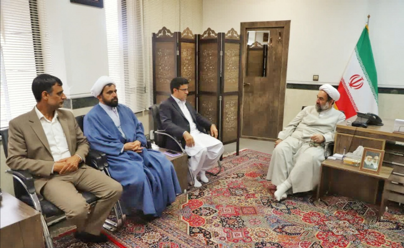 دیدار سرپرست دانشگاه ولایت با نماینده محترم ولی فقیه در سیستان و بلوچستان