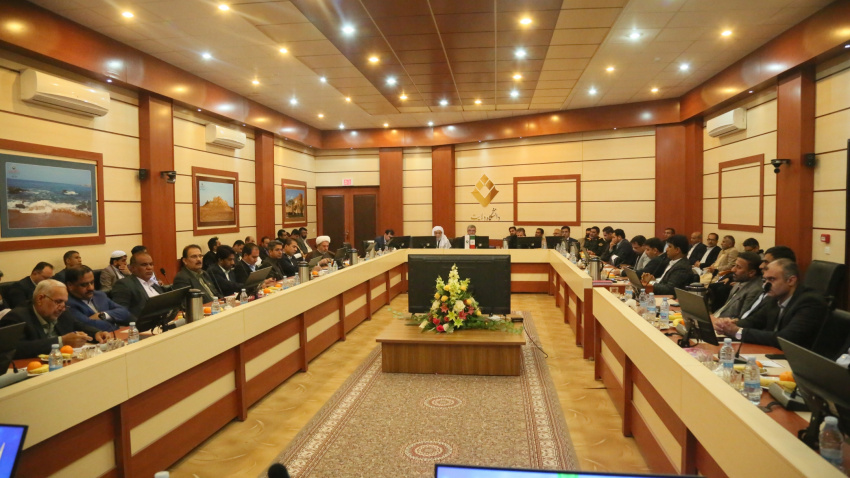 اولین نشست هم‌اندیشی مراکز آموزش عالی و دستگاه‌های اجرایی شهرستان ایرانشهر با رویکرد "همه با هم برای توسعه ایرانشهر" برگزار شد